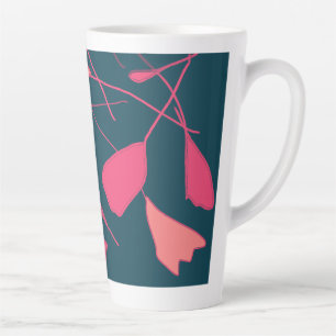 Schlichte botanische Tasse