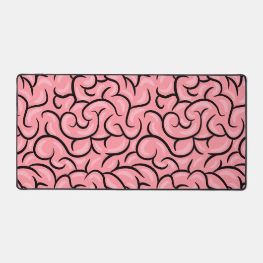 Schlichte Brain Desk Mat Schreibtischunterlage (Vorderseite)