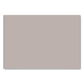 Schlichte Bronzefarbe Tischnummer (Rückseite)
