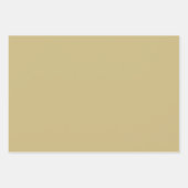 Schlichte dunkle Wüstenmoos mit Brauntönen in 3 To Geschenkpapier Set (Vorderseite 2)