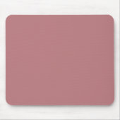 Schlichte Dusty-Rose in fester Farbe Mousepad (Vorne)