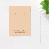 Schlichte Einfache benutzerdefinierte Earring-Kart (Schreibtisch)