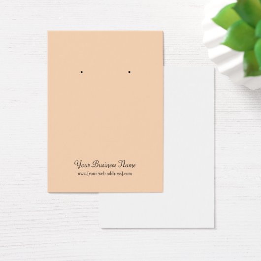 Schlichte Einfache benutzerdefinierte Earring-Kart (Schreibtisch)