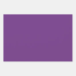 Schlichte Eminenz Dunkle Traube Lila Schatten 3 To Geschenkpapier Set