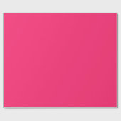 Schlichte Farbamarane Rosa Geschenkpapier (Flach)