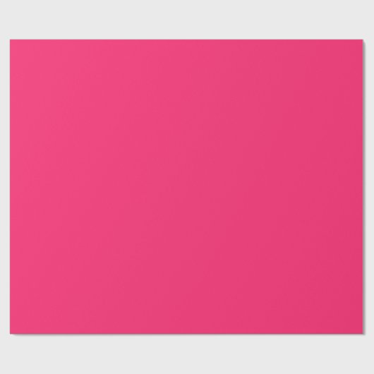 Schlichte Farbamarane Rosa Geschenkpapier (Flach)