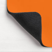 Schlichte Farbblockgestaltung in rosa, orange Mousepad (Ecke)