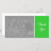 Schlichte Farbe - danke - Frühlings-Grün (Vorne/Hinten)