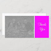 Schlichte Farbe - danke - Magenta (Vorne/Hinten)