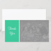 Schlichte Farbe II - Danke - Sea Green (Vorne/Hinten)