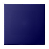 Schlichte Farbe Mitternachtsblau Fliese (Vorderseite)