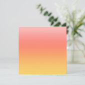 Schlichte Farbtöne - Gelb bis dunkelrosa Ober (Stehend Vorderseite)