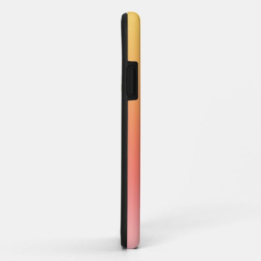 Schlichte Farbtöne - Gelb bis dunkelrosa Ober Case-Mate iPhone Hülle (Hinten/Rechts)