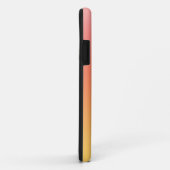 Schlichte Farbtöne - Gelb bis dunkelrosa Ober Case-Mate iPhone Hülle (Hinten/Rechts)