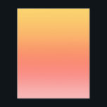 Schlichte Farbtöne - Gelb bis dunkelrosa Ober Flyer<br><div class="desc">Farbenfrohe Hintergrundfarbe gelb,  orange,  rot und rosa.</div>