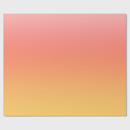 Schlichte Farbtöne - Gelb bis dunkelrosa Ober Geschenkpapier (Flach)
