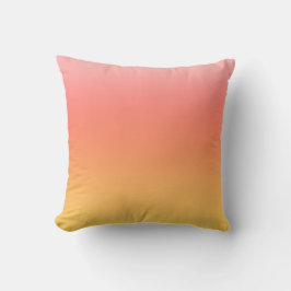 Schlichte Farbtöne - Gelb bis dunkelrosa Ober Kissen