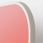 Schlichte Farbtöne - Gelb bis dunkelrosa Ober Pickleball Schläger (Linke Seite)