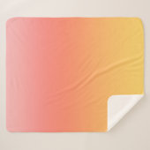 Schlichte Farbtöne - Gelb bis dunkelrosa Ober Sherpadecke (Vorderseite (Horizontal))