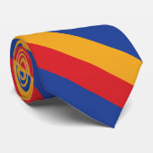 Schlichte Flagge Armeniens Krawatte (Gerollt)
