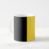 Schlichte Flagge Belgiens Kaffeetasse (Vorderseite Links)