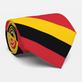 Schlichte Flagge Deutschlands Krawatte (Gerollt)