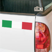Schlichte Flagge Italiens Autoaufkleber (Auf Lkw)
