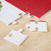 Schlichte Flagge Mexikos Puzzle (Seite)