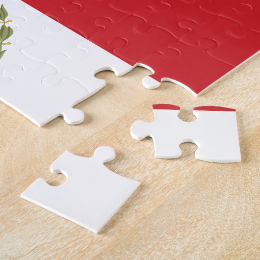 Schlichte Flagge Mexikos Puzzle (Seite)