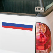 Schlichte Flagge Russlands Autoaufkleber (Auf Lkw)