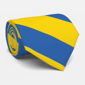 Schlichte Flagge Ukraine Krawatte (Gerollt)