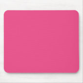 Schlichte französische Rose heiß rosa Mousepad (Vorne)