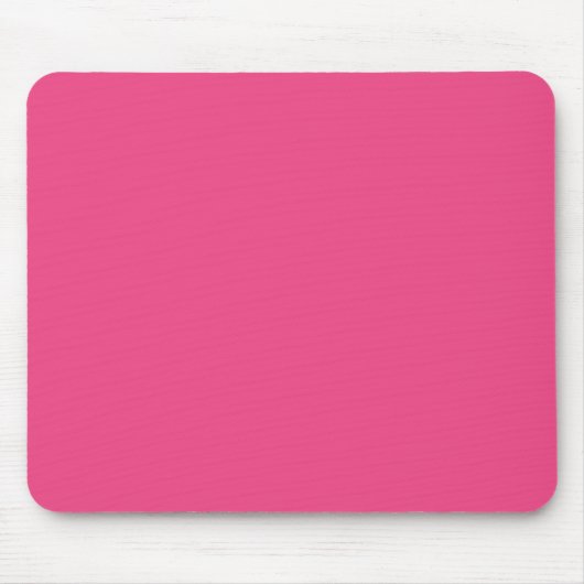 Schlichte französische Rose heiß rosa Mousepad (Vorne)