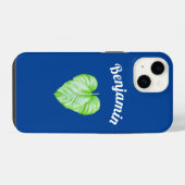 Schlichte Gebrauchsinformation iPhone Hülle (Rückseite (Horizontal))