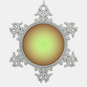 Schlichte GoldDesign>Xmas Verzierung Schneeflocken Zinn-Ornament