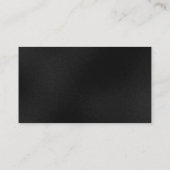 Schlichte Green Grey Attraktive Charm Business Car Visitenkarte (Rückseite)