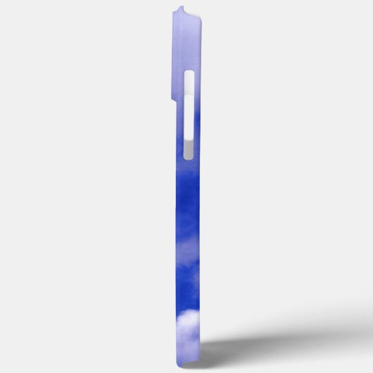 Schlichte handgeschriebene Eigenname Blue Sky Clou Case-Mate iPhone Hülle (Rückseite / Links)