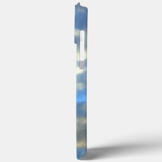 Schlichte handgeschriebene Eigenname Blue Sky Clou Case-Mate iPhone Hülle (Rückseite / Links)