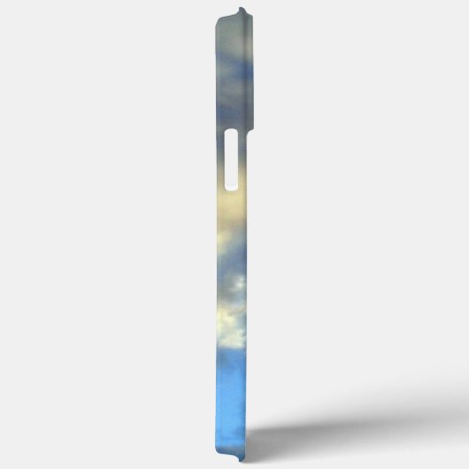 Schlichte handgeschriebene Eigenname Blue Sky Clou Case-Mate iPhone Hülle (Rückseite / Rechts)