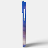 Schlichte handgeschriebene Eigenname Blue Sky Clou Case-Mate iPhone Hülle (Rückseite / Links)