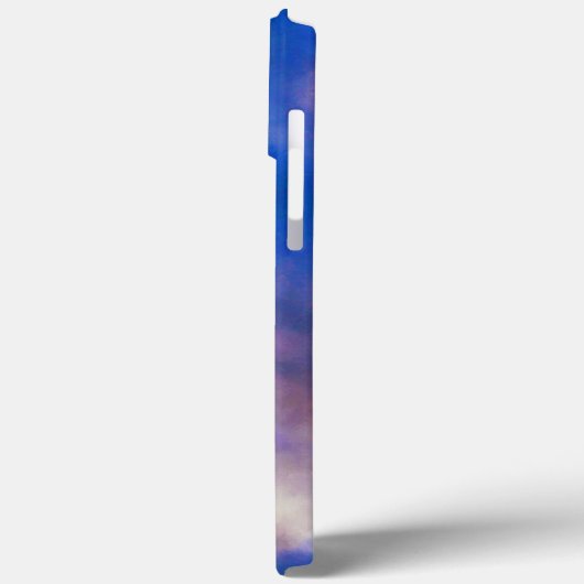 Schlichte handgeschriebene Eigenname Blue Sky Clou Case-Mate iPhone Hülle (Rückseite / Links)