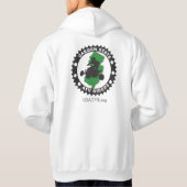 schlichte Haube Hoodie (Rückseite)