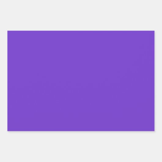 Schlichte helle violette Farbe lila Geschenkpapier Set (Vorderseite 2)