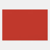 Schlichte Kardinal 49ers Red Shades 3 Tones Geschenkpapier Set (Vorderseite)