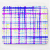 Schlichte Karierte 3q Mousepad (Vorne)