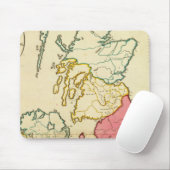 Schlichte Karte Britische Inseln Mousepad (Mit Mouse)