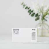 Schlichte Karte - Geschäft (Stehend Vorderseite)