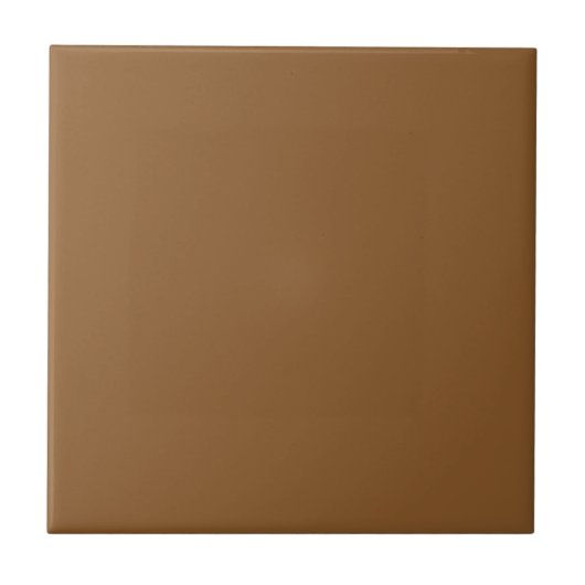 Schlichte Keramik-Folie mit weichbrauner Farbe Fliese (Vorderseite)