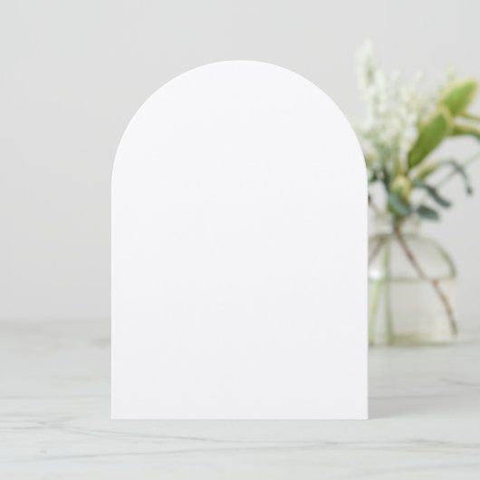 Schlichte Kraftpapier-Bogenschießprobe Einladung (Stehend Vorderseite)