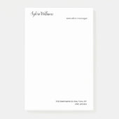 Schlichte Kreativität Moderne Minimalistisch Ihre Post-it Klebezettel (Vorderseite)